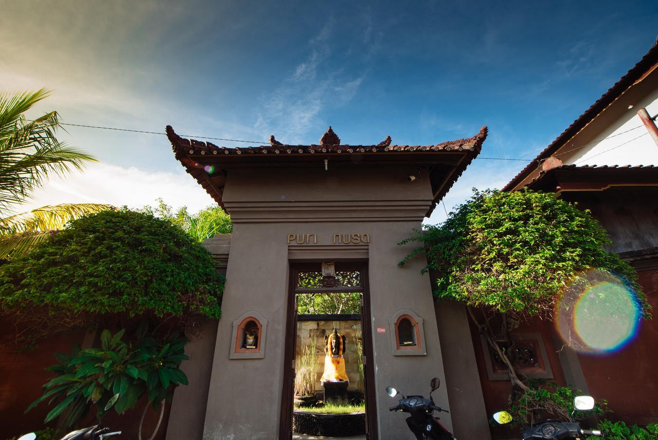 Puri Nusa Beach Hotel Lembongan Exterior photo